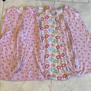 3 cotton Halo sleep sacks size M lot